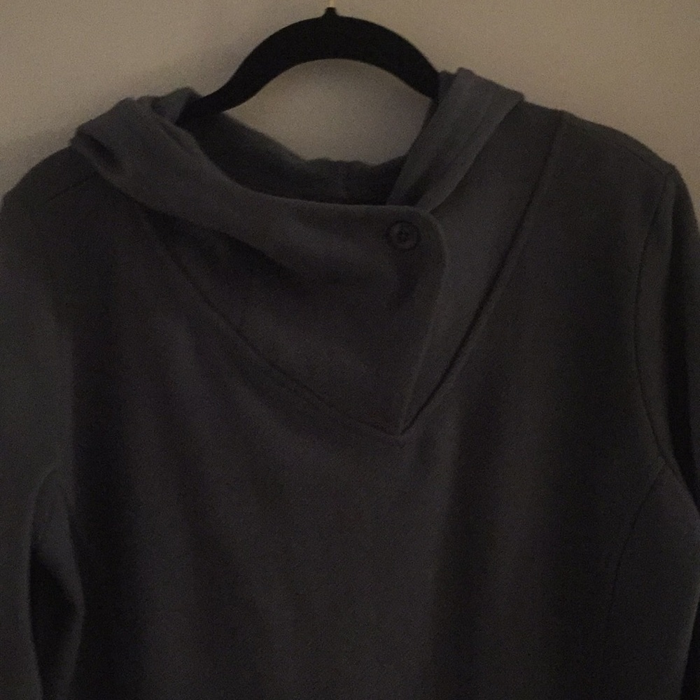 Toad&Co. Size Med Lovely Blue Grey Hood Dress 👌